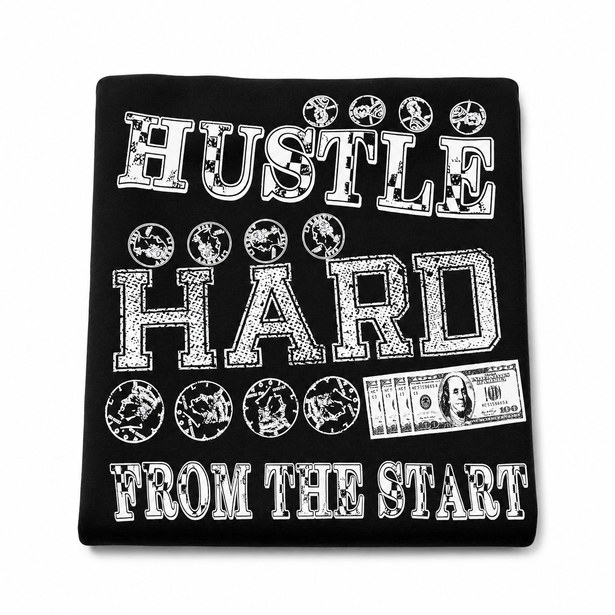 Hustle Hard From the Start Crewneck Sweatshirt