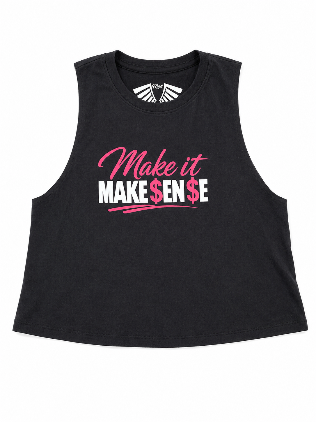 Make It Make $en$e™ Women's Crop Tank