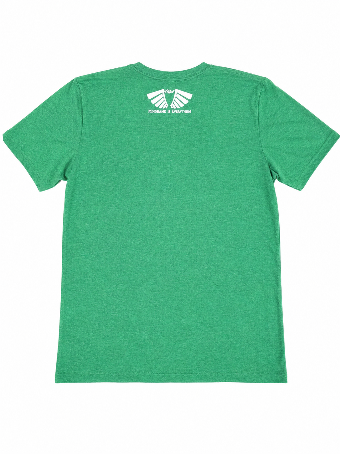 MFIET Nothing Less Than Progress t-shirt in Progress Green featuring motivational growth mindset graphic on back.